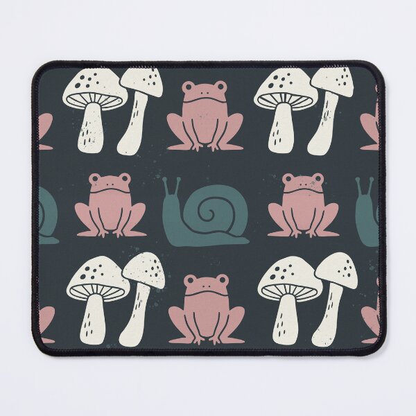 Item preview, Little frogs and snails in the mystical night forest designed and sold by Pattique.