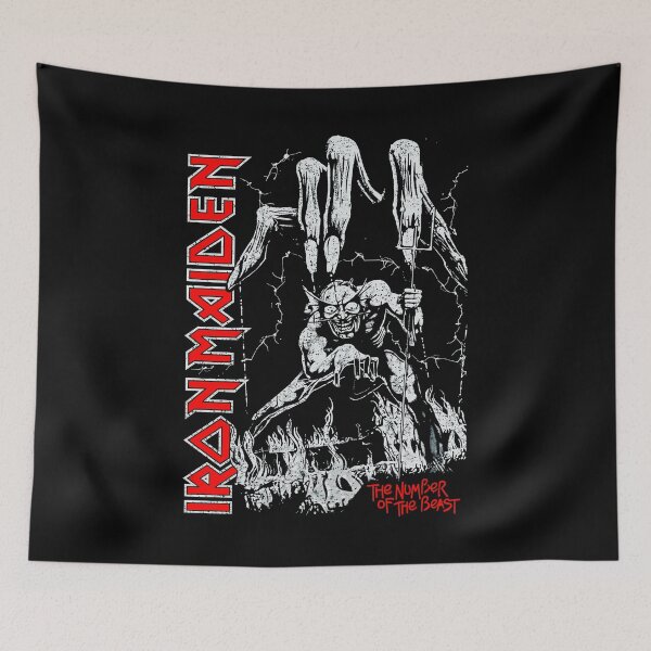 Item preview, The Number of The Beast Iron 90 designed and sold by johwensie.