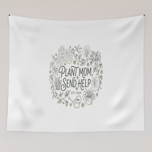 Item preview, Plant Mom Send Help T-Shirt – Funny Houseplant Lover Gift designed and sold by ArtsyElegance4U ⭐⭐⭐⭐⭐.