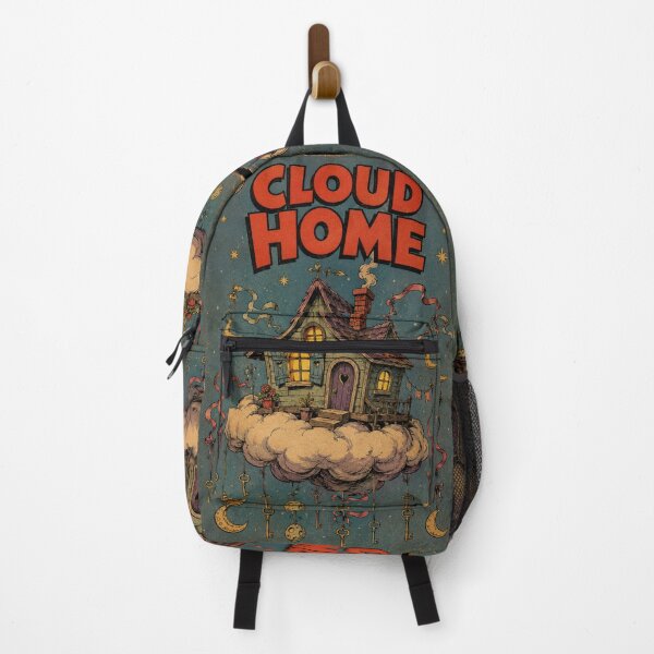 Item preview, Whimsy Surreal Cloud House designed and sold by bapupa.