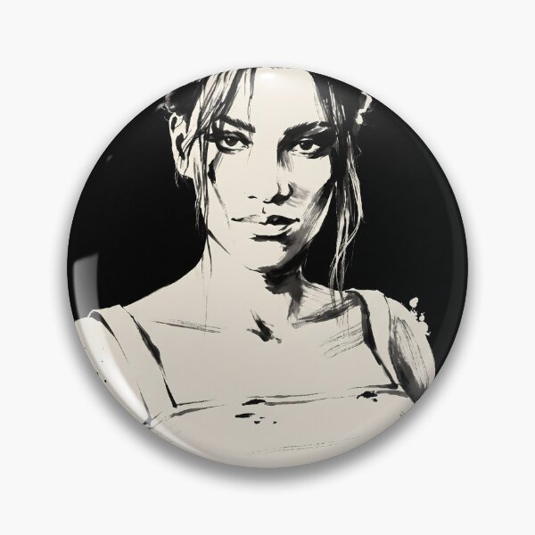 Item preview, Panam Palmer Cyberpunk 2077 Sumi-e Gaming Graphic Tee designed and sold by Senpaiwaves.