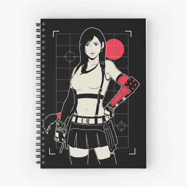 Item preview, Tifa Lockhart Final Fantasy VII Techwear Anime Gaming Streetwear Tee designed and sold by Senpaiwaves.