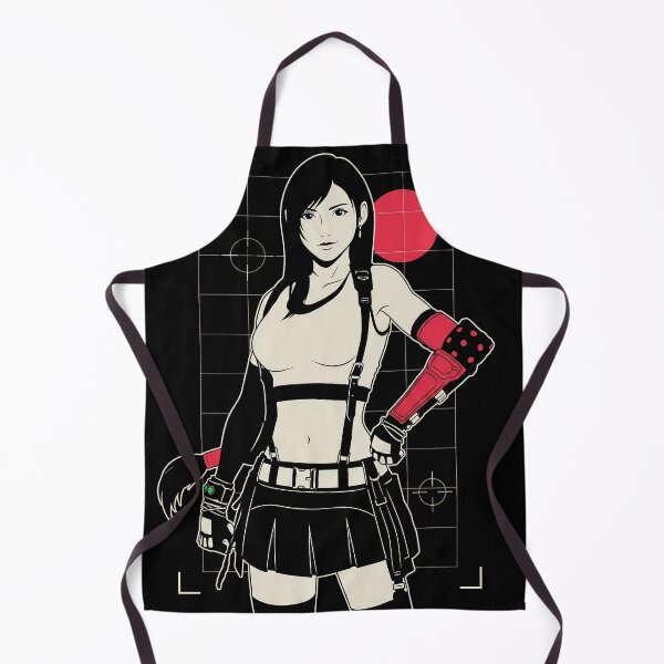 Item preview, Tifa Lockhart Final Fantasy VII Techwear Anime Gaming Streetwear Tee designed and sold by Senpaiwaves.