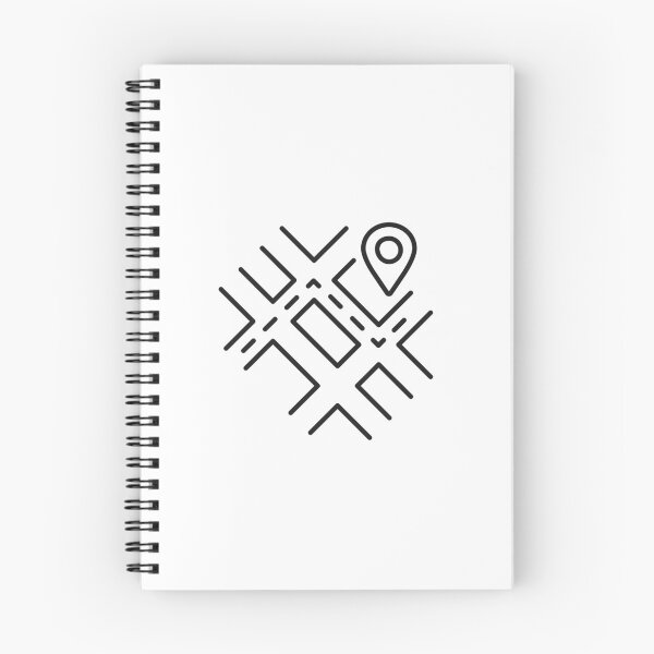 Item preview, GPS Road Map Line Icon designed and sold by VectorForge Studio.