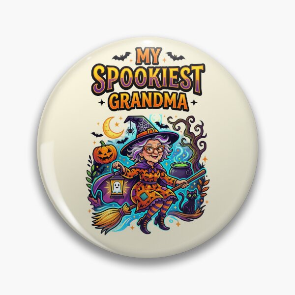 Artikelvorschau, My spookiest Grandma - Halloween for grandmas and kids entworfen und verkauft von ParadoxParadox.