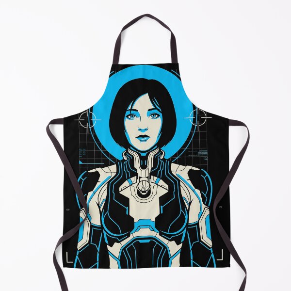 Item preview, Cortana Halo Techwear Gaming Graphic Tee designed and sold by Senpaiwaves.