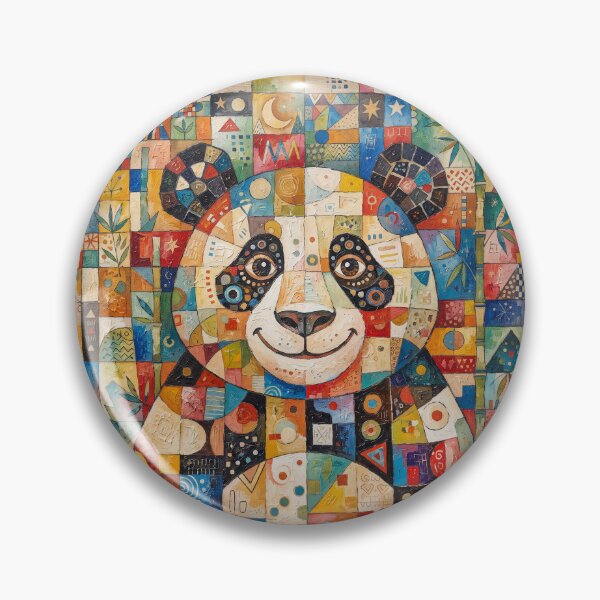 Item preview, Panda Bear Abstract Art designed and sold by Home Decor Art.