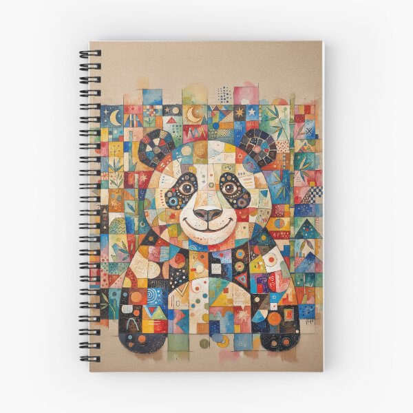 Item preview, Panda Bear Abstract Art designed and sold by Home Decor Art.
