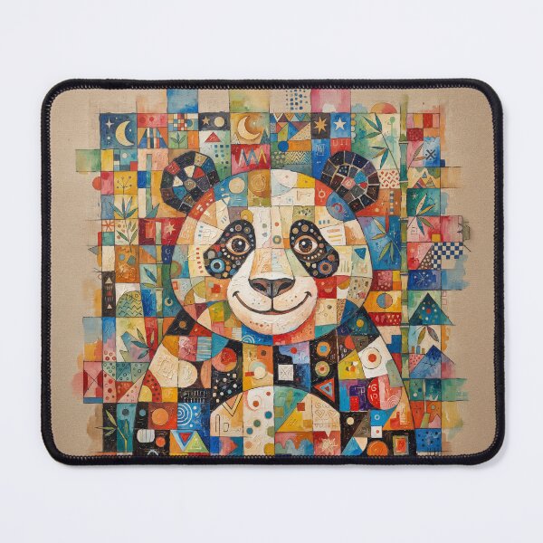 Item preview, Panda Bear Abstract Art designed and sold by Home Decor Art.