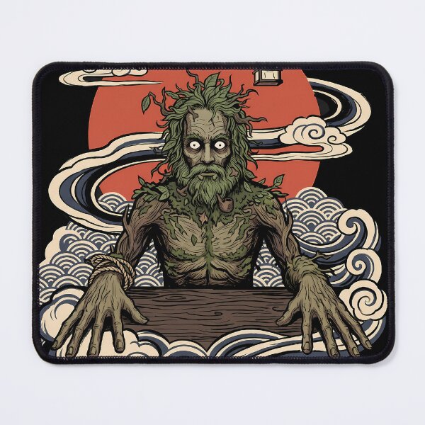 Item preview, Leshy Inscryption Ukiyo-e Video Game Anime Shirt designed and sold by Senpaiwaves.
