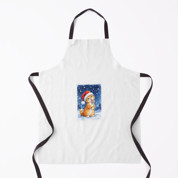 Item preview, Ginger Cat Licking Lollipop – Cute Watercolor Illustration designed and sold by mayatA-rt.