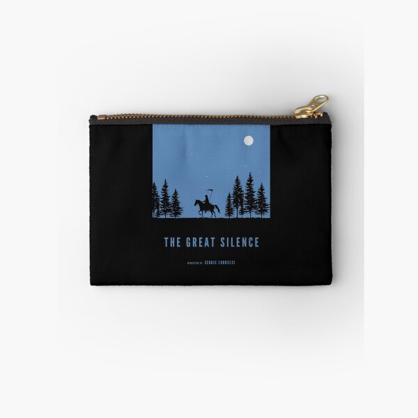 Item preview, The Great Silence – Minimalist Spaghetti Western Poster designed and sold by MORKINO POSTERS.
