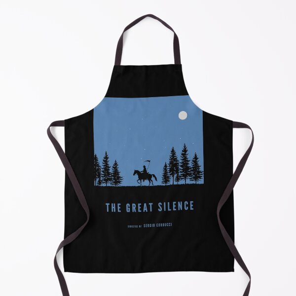 Item preview, The Great Silence – Minimalist Spaghetti Western Poster designed and sold by MORKINO POSTERS.