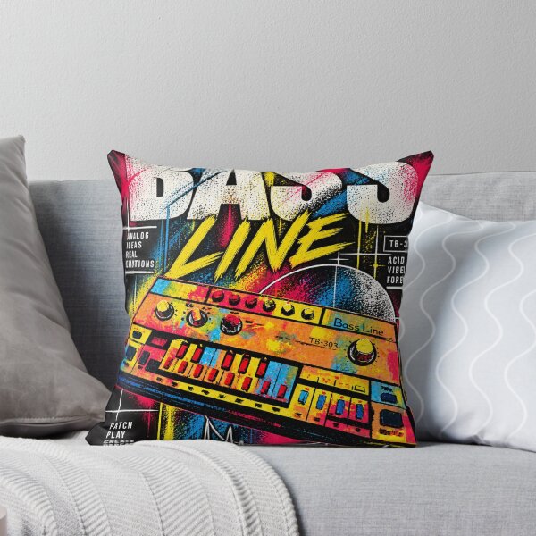 Item preview, Acid Bass Line art by Nicola Dudich designed and sold by NicolaDudich.