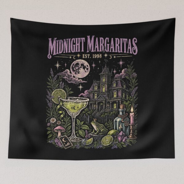Item preview, Midnight Margaritas Witchy Graphic Gift for Cocktail Lovers designed and sold by Melissanet.