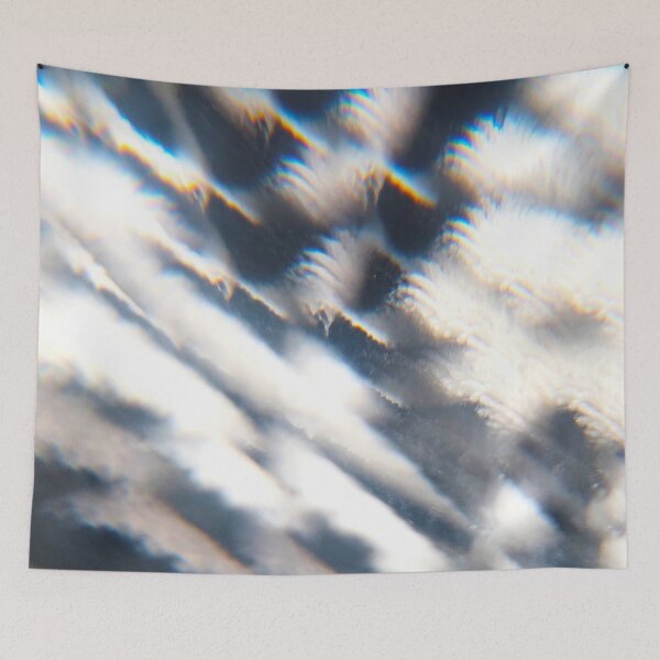 Item preview, Prismatic Dandelion Glow: Cozy Macro Texture and Rainbow Light Abstract Art designed and sold by ElionSolis.