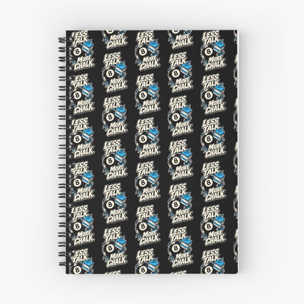 Item preview, Billiards – Less Talk, More Chalk designed and sold by diego75bcn.