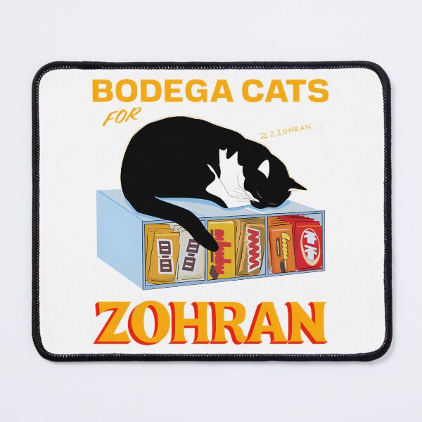 Item preview, Bodega Cats Illustration for Zohran - Urban Feline Art Design designed and sold by kidgoback.