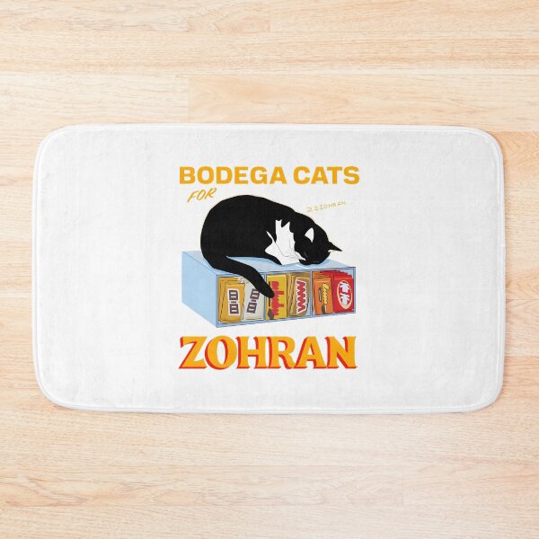 Item preview, Bodega Cats Illustration for Zohran - Urban Feline Art Design designed and sold by kidgoback.