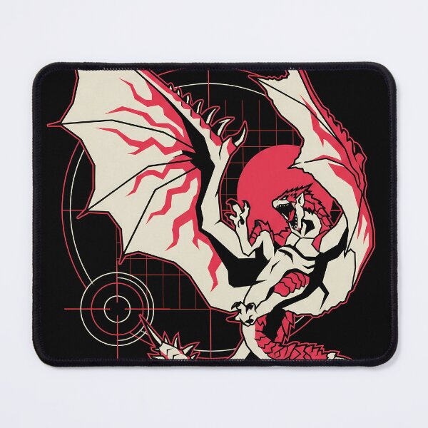 Item preview, Rathalos Monster Hunter Techwear Gamer Graphic Tee designed and sold by Senpaiwaves.