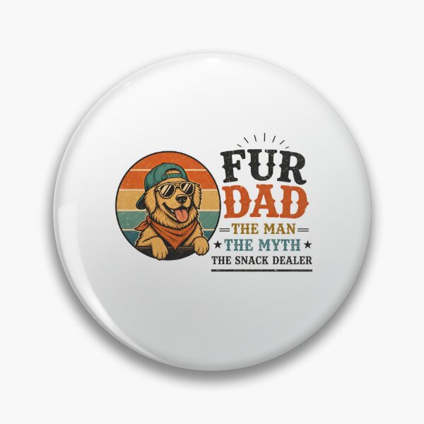 Item preview, Fur Dad The Man The Myth The Snack Dealer designed and sold by Dmo3HarkoArt.