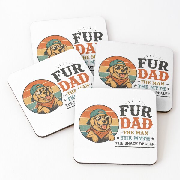 Item preview, Fur Dad The Man The Myth The Snack Dealer designed and sold by Dmo3HarkoArt.