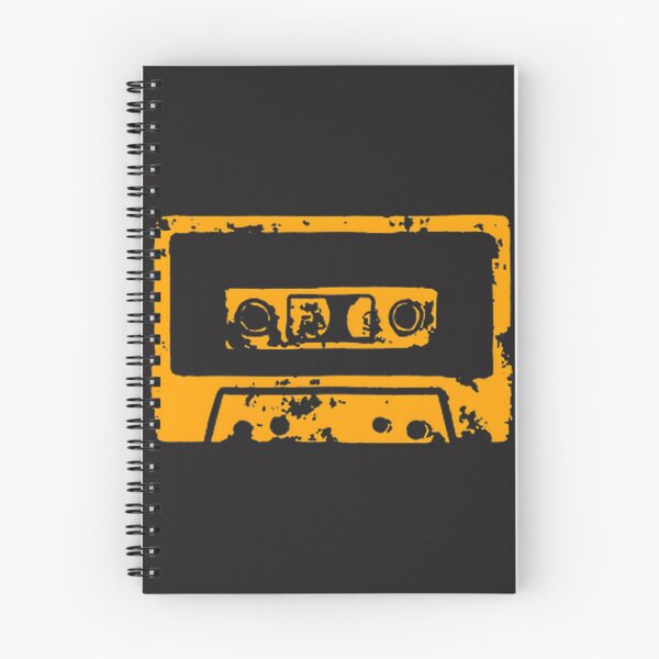 Item preview, Vintage Orange Cassette Tape Retro Music Player Illustration designed and sold by CgBubble.