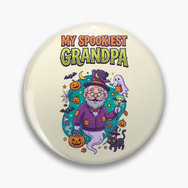 Artikelvorschau, My spookiest Grandpa - Halloween for grandpas and kids entworfen und verkauft von ParadoxParadox.