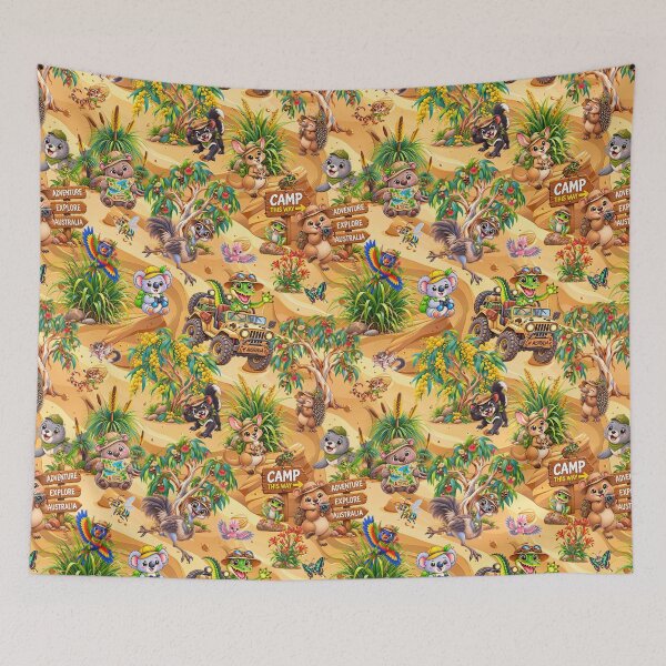 Item preview, Fun Australian Friend Safari  designed and sold by Pretty Things Online.