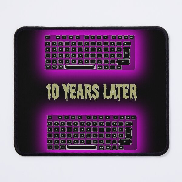 Item preview, Copy of 10 Years Later Keyboard – Funny Gamer & Mechanical Keyboard Pun designed and sold by FlatstudioArt.