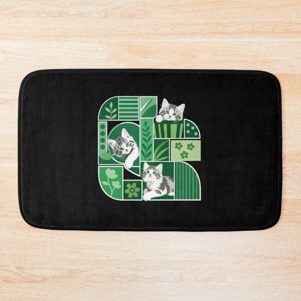 Item preview, Green Cat Mosaic Art designed and sold by Dmo3HarkoArt.