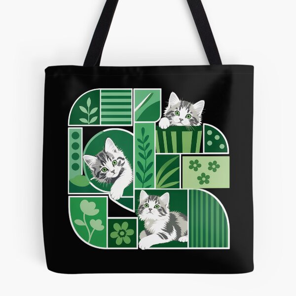 Item preview, Green Cat Mosaic Art designed and sold by Dmo3HarkoArt.