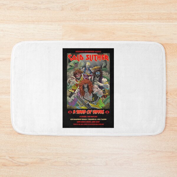 Item preview, Cold Slither World Tour Vintage Rock Band Graphic Design designed and sold by CgBubble.