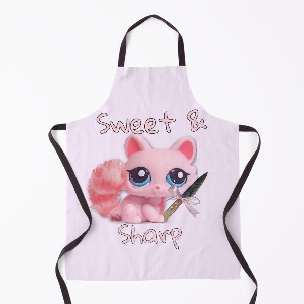 Item preview, Sweet and Sharp Pink LPS Cat designed and sold by PopBubbleShop.
