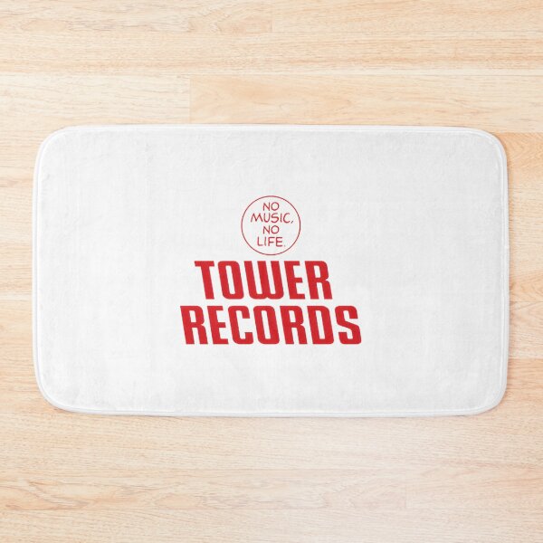 Item preview, Vintage Music Store Inspired Tower Records Graphic Design designed and sold by CgBubble.