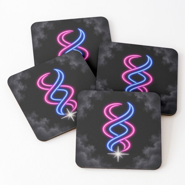 Item preview, Neon Cyberpunk Helix Star designed and sold by Breezes-of-Ida.