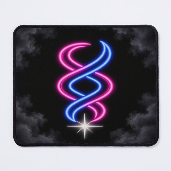 Item preview, Neon Cyberpunk Helix Star designed and sold by Breezes-of-Ida.