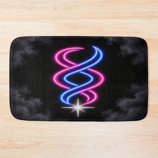 Item preview, Neon Cyberpunk Helix Star designed and sold by Breezes-of-Ida.