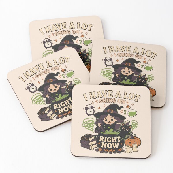Item preview, Funny Introvert Halloween Witch in a Overwhelmed Busy Night designed and sold by ALCOSHIRTS OFFICIAL.
