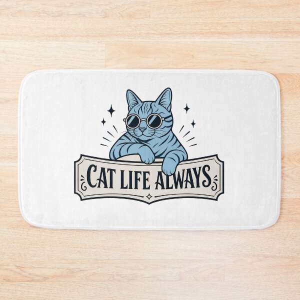 Item preview, Cat Life Always Feline Lover Art designed and sold by Dmo3HarkoArt.