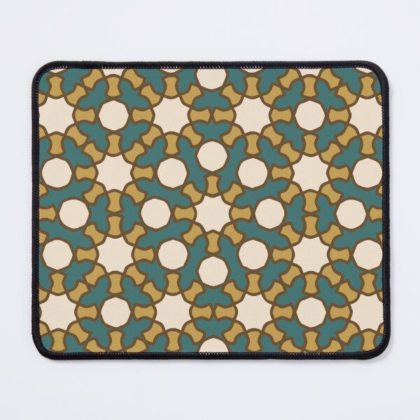 Item preview, Arabesque Bloom Pattern | Emerald blue designed and sold by Petternoholic.