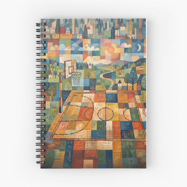Item preview, Rural Country Basketball Court Abstract Art designed and sold by Home Decor Art.