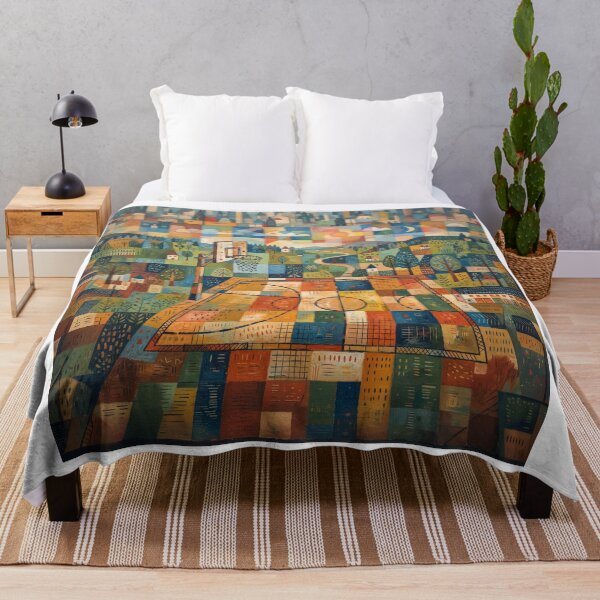 Item preview, Rural Country Basketball Court Abstract Art designed and sold by Home Decor Art.
