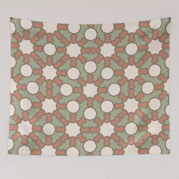 Item preview, Arabesque Bloom Pattern | earthy tone designed and sold by Petternoholic.