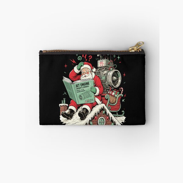 Item preview, Sled Tech Support Jet Engine Mechanical Santa Claus designed and sold by Design Vibras.