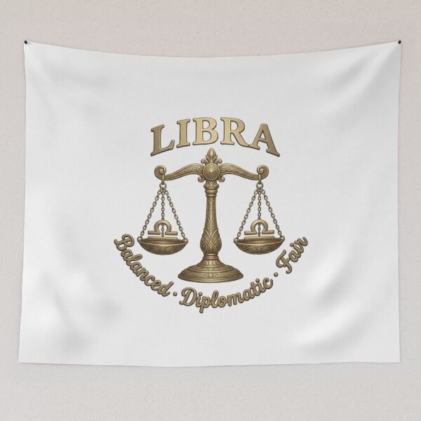 Item preview, Libra – Celestial Gold Collection designed and sold by The best online style shop.