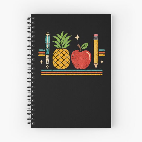 Item preview, Retro Vintage School Supplies Pineapple Apple Pencil  designed and sold by Moizento.
