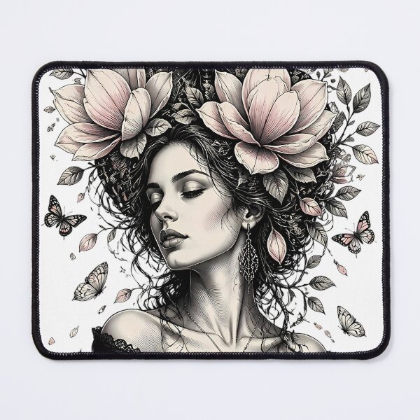 Item preview, Wings Of Grace Butterfly Female designed and sold by InkDriveStudio.