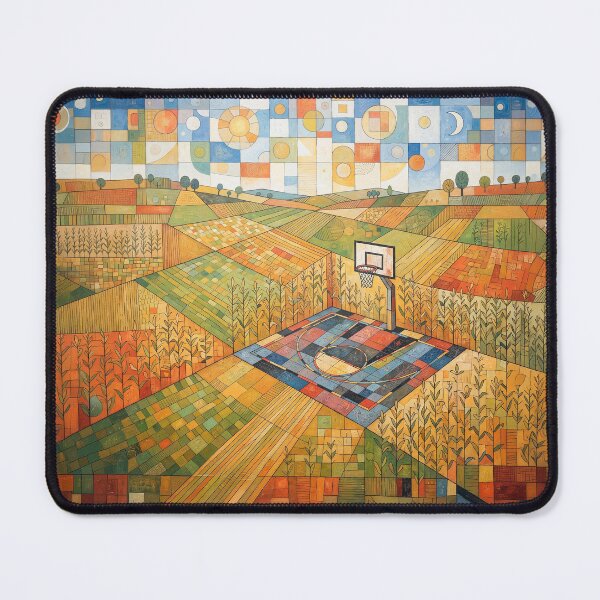 Item preview, Rural Country Basketball Court Abstract Art designed and sold by Home Decor Art.