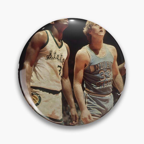 Item preview, Magic Johnson vs Larry Bird Basketball Legends Face Off Artwork designed and sold by tigercities.